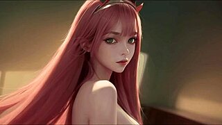 ai generated zerotwo is here for your needs