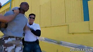 Emo cop kink in gay porn: shoplifting leads to intense bum fucking