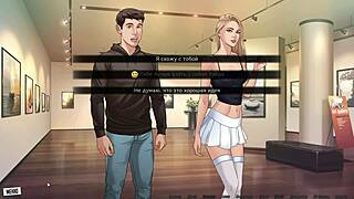 i cant stop playing our red string, horny blonde slut in stockings