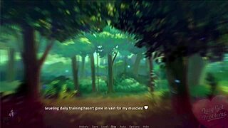 Lucy faces monster ass problems in hentai game