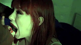 Redheaded Teen 18+ Takes Cum Facial