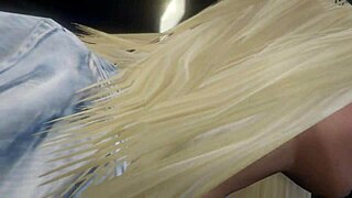 Hey, you wanna ride with this hooker in GTA 5 first person action?