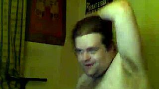 hidden cam catches fat amateur jerking off to intense masturbation orgasm