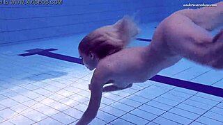 Elena Proklova Lounges Sexy Alone In Pool