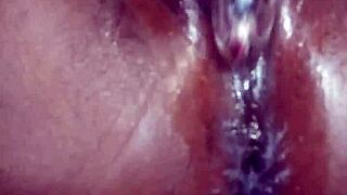 Ebony Hotel Fun with Outdoor Voyeur Masturbation