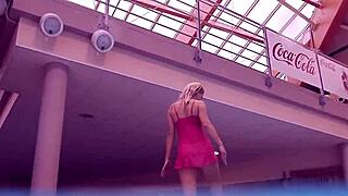Elena Proklova Lounges Sexy Alone In Pool