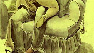 Exploring vintage erotic cartoon illustrations from retro times.