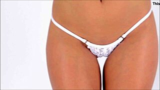 Crotch-shot fixation caught on camera in bikini