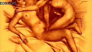 Exploring vintage erotic cartoon illustrations from retro times.