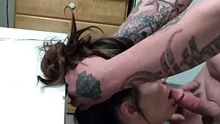 Best Facefuck And Anal With Brunette
