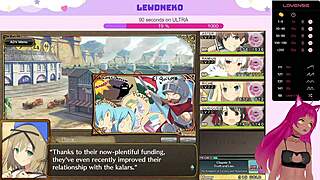 Discover Vtuber LewdNeko playing Evenicle Part 9 with cute anime vibes.