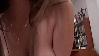 Busty teen loves blowjob and titty fuck
