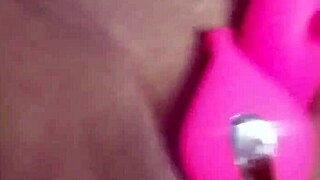 i squirted massively on camera using remote vibrator and dildo