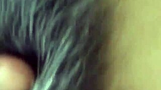 I'm seeing double penetration, her pussy and ass taking it all.