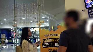 hot latina baddie fucked by big cock tourist in cheap airbnb