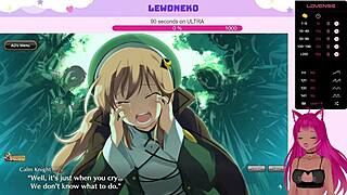 Feeling The Thrill As Vtuber Lewdneko Plays Evenicle With Big Tits And Creampie Scenes.