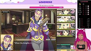 Feeling The Thrill As Vtuber Lewdneko Plays Evenicle With Big Tits And Creampie Scenes.