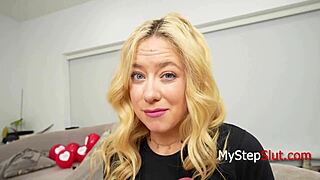 pretty blonde rides daddy in fantasy roleplay