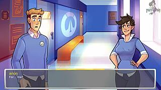 Playing sinfully fun games in the overwatch academy