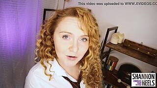 Shannon Huxley Teases Ass Sniffing In Uniform