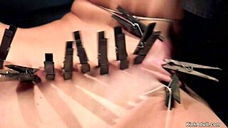 lessons for tied redhead trainee in bdsm group