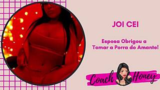 Hey, wanna see esposa force corno to drink lover's cum?
