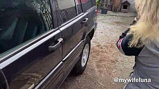 luna green finds big cock for ass to mouth