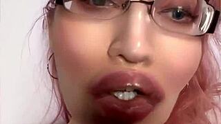 Dominate Your Desire with Financial Goddess in Glasses for Jerk Instructions