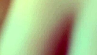 Shy Cutie Rubs Tight Pussy Through Green Panties