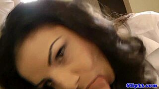 Young European amateur's pre-sex interview turns into a wild encounter