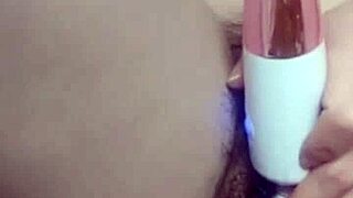 Hey, look at this Asian babe fingering her wet pussy till it overflows!