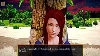 My New Family 323: Redhead Amateur Tit Play