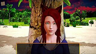 My New Family 323: Redhead Amateur Tit Play