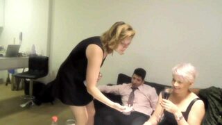 Couple exchange with two guys from disco leads to orgies