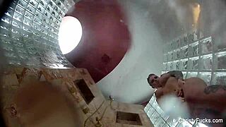 Christy Mack Showers with Big Tits