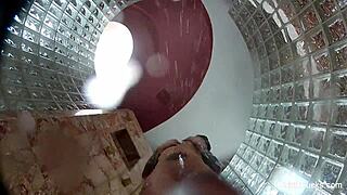 Christy Mack Showers with Big Tits