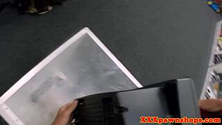 I spied on the Latin amateur getting pussyfucked by the broker.