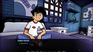 Maddie Fenton rides in cowgirl position in Danny Phantom hentai. She bends over for doggystyle anal and blowjob.