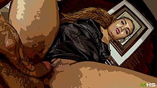 I gave it to the hot brazilian doll with big ass, she came hard on my monster cock