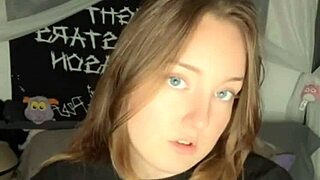 big ass dildo sucking leads to wet pussy fingering and orgasm.