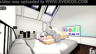 In this roblox porn game, part 12, the characters engage in hentai adventures