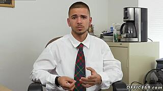 out in public, gay guy cums bare with straight guys for first time fuck
