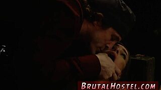 Boss Uses Feet to Dominate Cute Teen with Big Tits and Her Friend