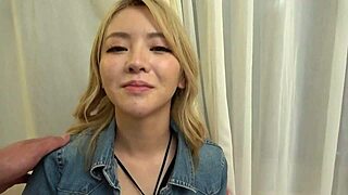 Kanna, the tattooed gal, rides wild in a homemade 3P climax