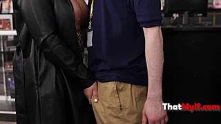 Thick housewife flashes and finds excitement outdoors