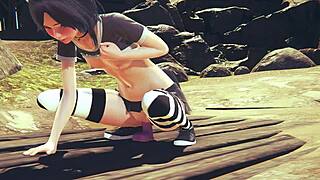 Hentai Uncensored 3D: Kitty's Hard Japanese Cosplay Sex in Anime Style