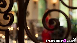 Roos Van Montfort Strips Naked In The Car