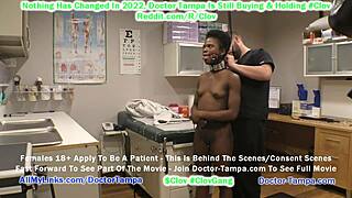 clov rina arem, stranded after a night out, finds kinky relief with stacy shepard at doctor tampa’s bondage clinic