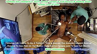 clov rina arem, stranded after a night out, finds kinky relief with stacy shepard at doctor tampa’s bondage clinic