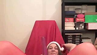Striptease Performance During Christmas 2023 Holiday Celebration